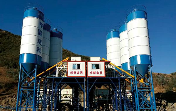 中國建筑華麗高速雙HZS60站